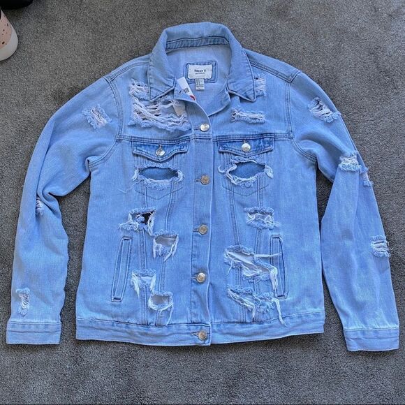 Forever 21 Denim Jacket - Picture 1 of 8